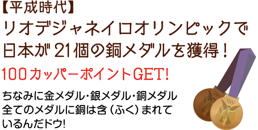 カッパーヒストリーツアーズ トピックス