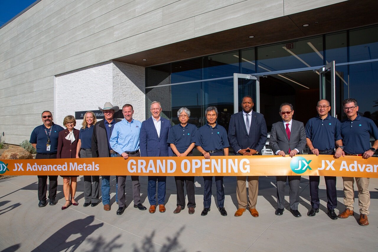 JX Advanced Metals USA, Inc. Celebrates Grand Opening of New Plant