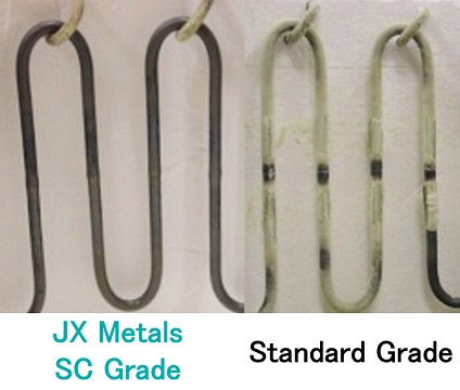 Diffrennce of Anti-Pest Oxidation of MoSi2 heating element