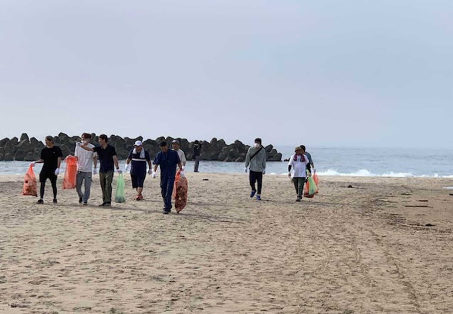 Cleanup Activity at the Isohara Coast 2