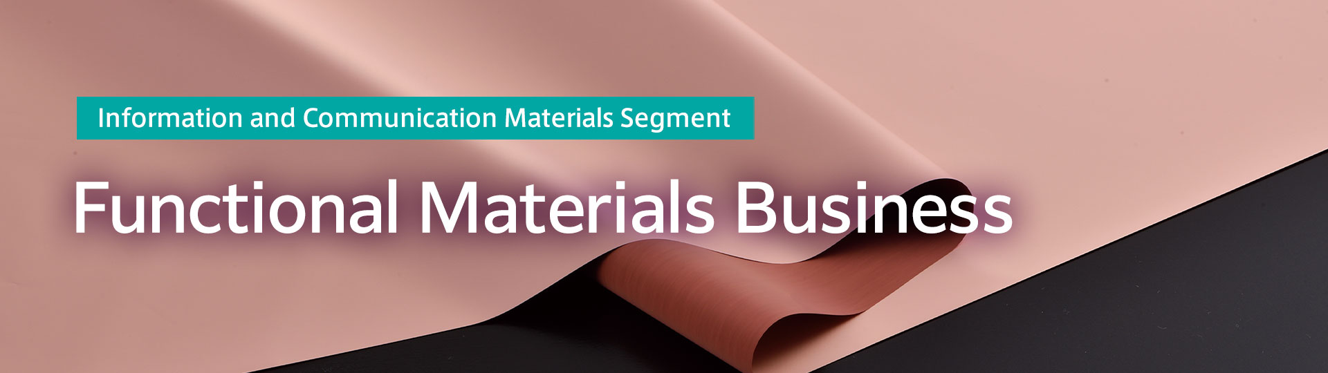 Information and Communication Materials Segment Functional Materials Business