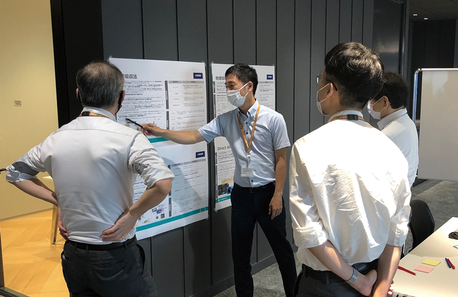 A discussion at a workshop held by the Advanced Technology & Strategy Department