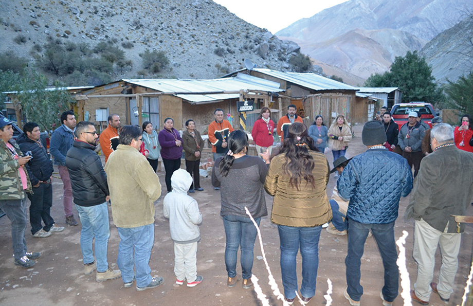 Briefing session for residents