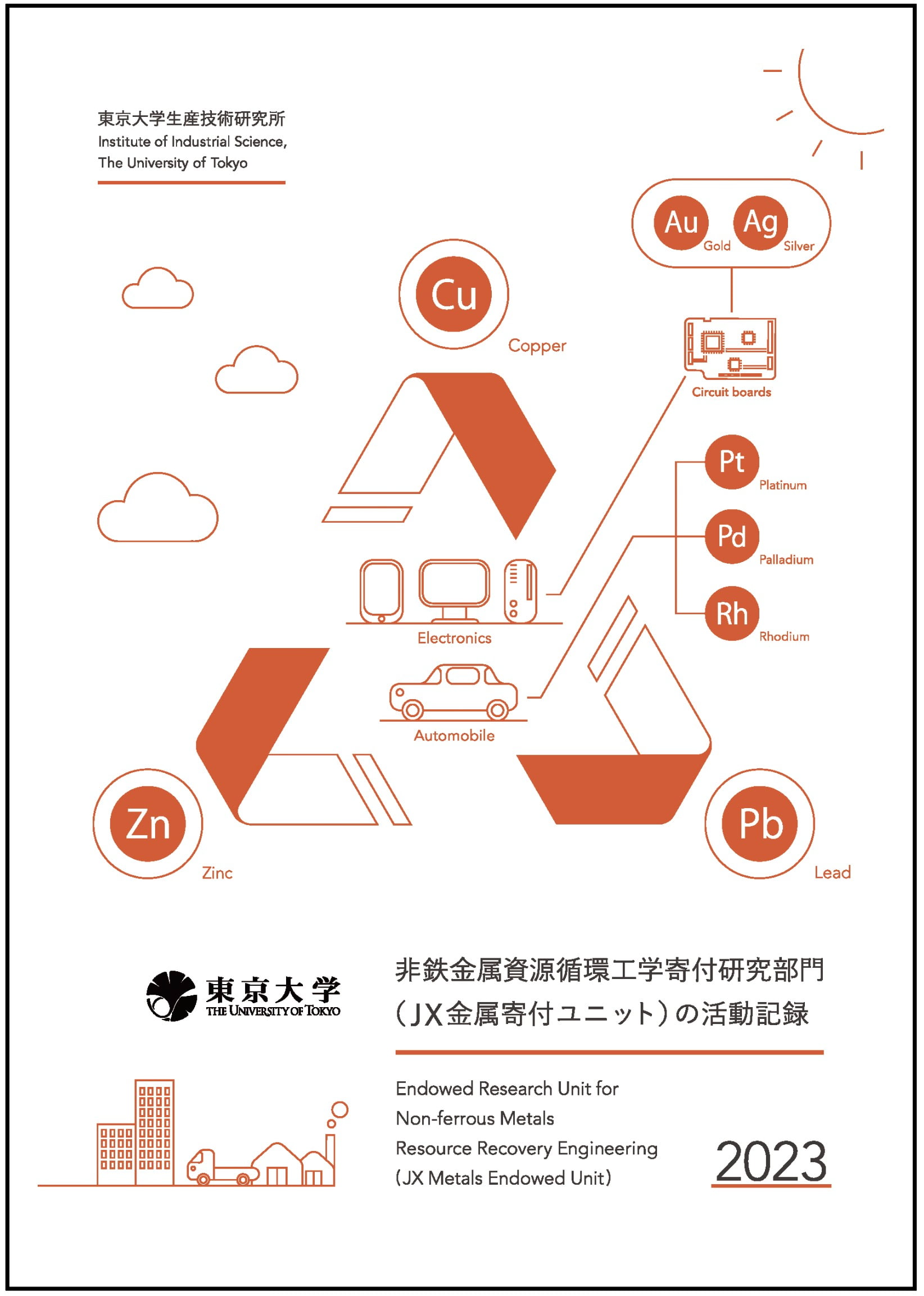 Activities of the JX Metals Endowed Unit
