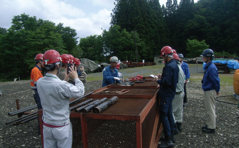 A tour of the drilling machine