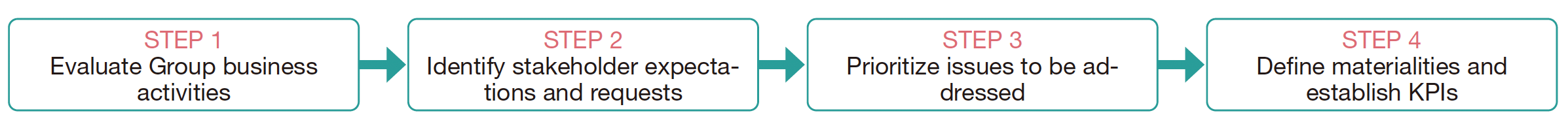 Materiality Identification Process