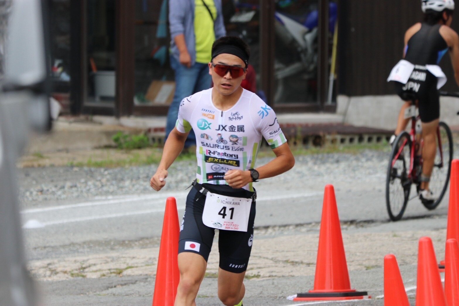 レース中の様子（ラン）