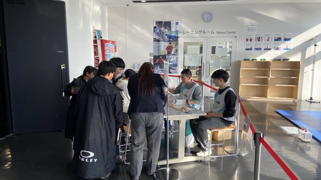 JX金属ブース「銅博士検定」の様子