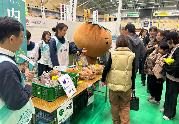 ブースでの企業PR